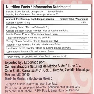 Me Vale Madre Natural Calming Tea 100% Natural for Relaxation Herbal Tea