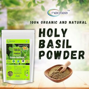 Neotea Holy Basil Powder 300GM Pure & Natural