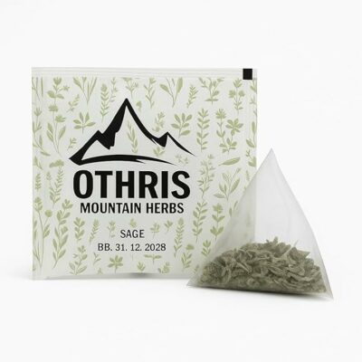 Premium Greek Tea Collection Chamomile Peppermint Sage 5 Teabags