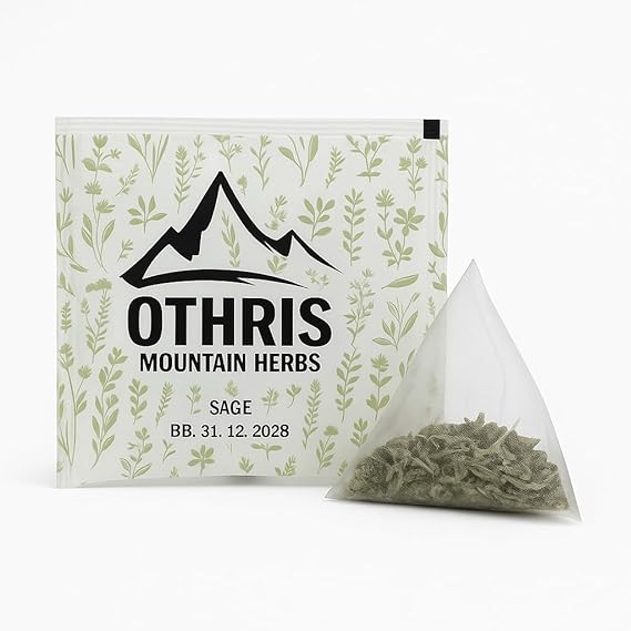 Premium Greek Tea Collection Chamomile Peppermint Sage 5 Teabags