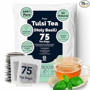 Premium Holy Basil Tea 75 Tea Bags