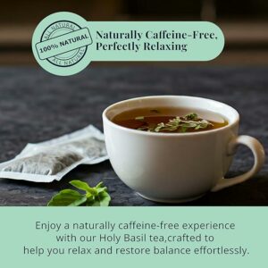 Premium Holy Basil Tea 75 Tea Bags