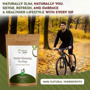 Pyramid Tea Bags Caffeine Free 100% Natural Ingredients 50 Tea Bags