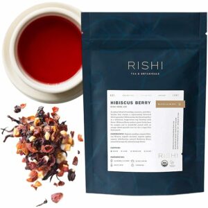 Rishi Tea Hibiscus Berry Herbal Tea 10+ Servings