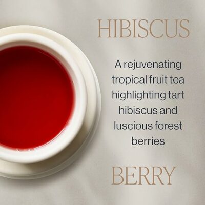 Rishi Tea Hibiscus Berry Herbal Tea 10+ Servings