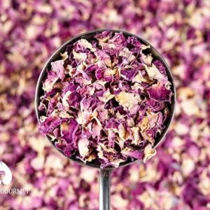 Rose Petal Herbal Tea Rosa damascena Whole Dried Petals 1.5 oz 43g