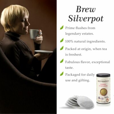 Silverpot Fennel & Star Anise Tea 50 Teabags