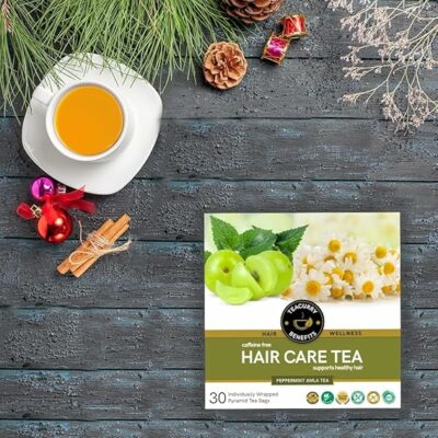 TEACURRY Hair Care Tea 30 Tea Bags Helps with Hair Growth