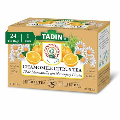 Tadin Chamomile Citrus Herbal Tea 24 Tea Bags