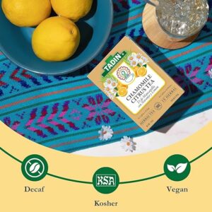 Tadin Chamomile Citrus Herbal Tea 24 Tea Bags