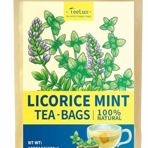 TeeLux Licorice Peppermint Tea 100 Teabags