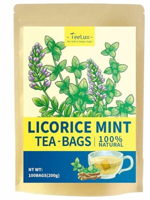 TeeLux Licorice Peppermint Tea 100 Teabags