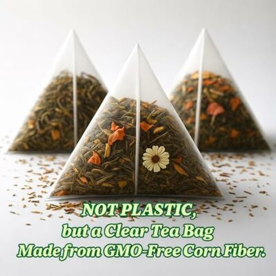 Tozzy Organic Green Tea 100 Tea Bags