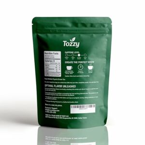Tozzy Organic Green Tea 100 Tea Bags