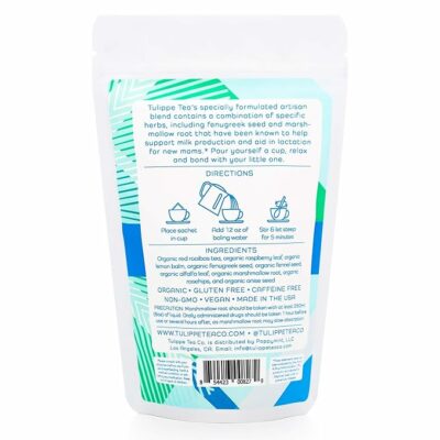 Tulippe Tea Co. Tulippe Lactation Boost Herbal Tea