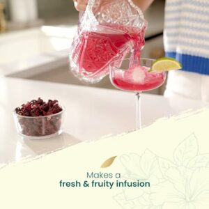 Whole Hibiscus Flowers Loose Leaf Hibiscus Petals for Tea 14oz