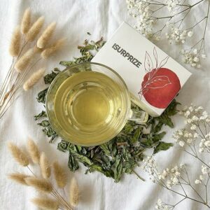 iSurprizeTeas Premium Peppermint Tea 100% Pure Whole Mint Leaves