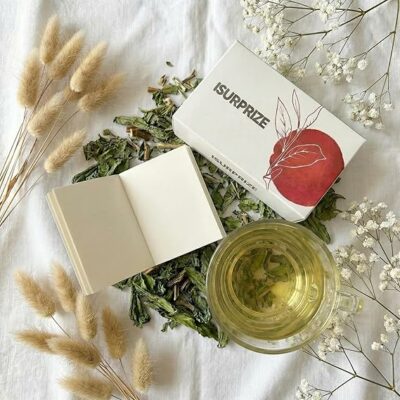 iSurprizeTeas Premium Peppermint Tea 100% Pure Whole Mint Leaves