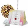 ALTDIF Hibiscus Papaya Day Melody Herbal Tea Bag Set for Relaxation and Focus 8 Teabags
