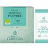 Cafes Richard Organic Peppermint Herbal Tea 40 Teabags