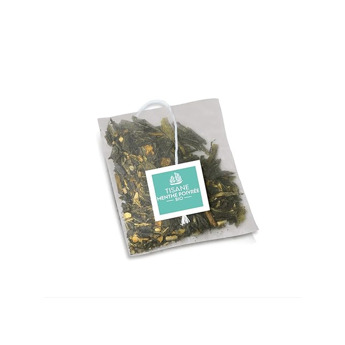 Cafes Richard Organic Peppermint Herbal Tea 40 Teabags