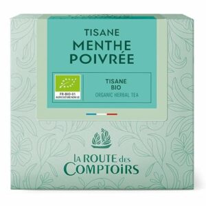 Cafes Richard Organic Peppermint Herbal Tea 40 Teabags