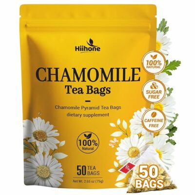Chamomile Tea Bags Chamomile Flower Herbal Tea 50 Teabags