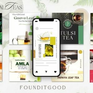 FounditGood Keezhanelli Tea Liver Kidney & Gallbladder Support 100% Natural 60 Teabags