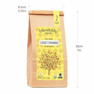 Friendship Organics Ginger Cinnamon Tea 40 Teabags