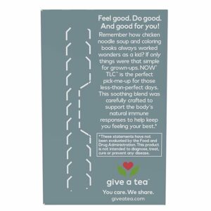 Give A Tea TLC Throat & Lung Care Elderberry Tea Blend 24 Teabags