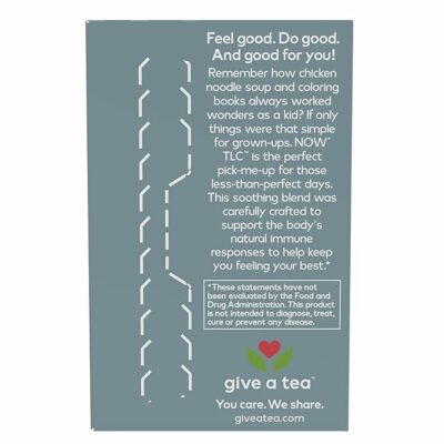 Give A Tea TLC Throat & Lung Care Elderberry Tea Blend 24 Teabags