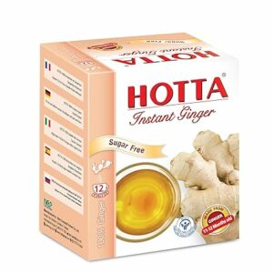HOTTA Instant 100% Ginger Drink Powder 12 Sachets
