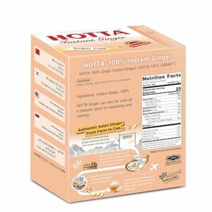 HOTTA Instant 100% Ginger Drink Powder 12 Sachets