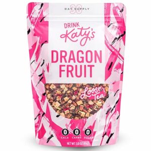 Katy’s Dragonfruit Loose Leaf Tea Hibiscus Dragonfruit & Pineapple 30+ Cups