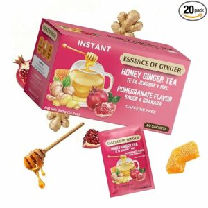 Life Plus Style Gourmet Essence of Ginger Pomegranate Herbal Tea 20 Sachet