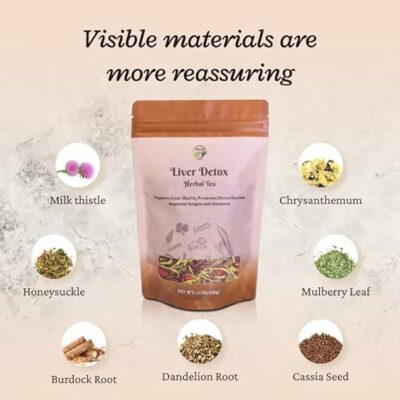 Liver Detox Herbal Tea Liver and Kidney Cleanse Detox Herbs Tea 15 Cups