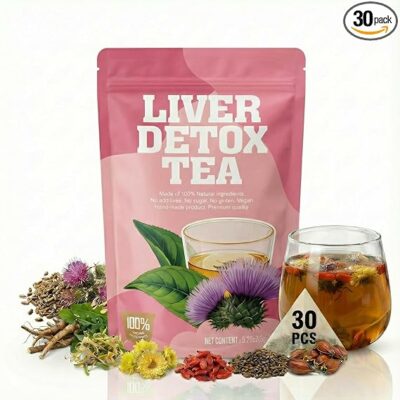 Liver Detox Natural Herbal Tea 30 Tea Bags Kidney Detox Tea