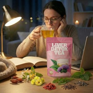 Liver Detox Natural Herbal Tea 30 Tea Bags Kidney Detox Tea