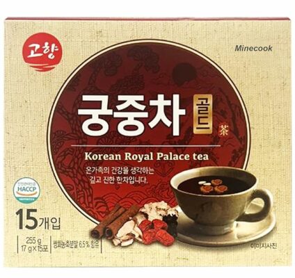 Minecook Korean Royal Palace Tea Rich & Deep Herbal Tea 15 Count