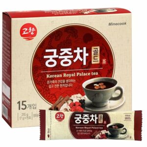 Minecook Korean Royal Palace Tea Rich & Deep Herbal Tea 15 Count