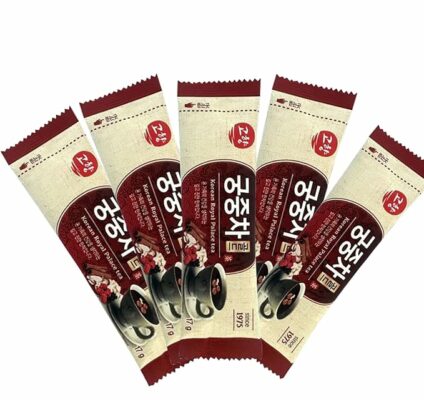 Minecook Korean Royal Palace Tea Rich & Deep Herbal Tea 15 Count