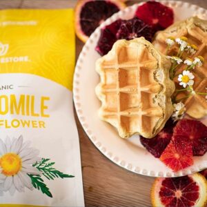 Organic Chamomile Whole Flower Loose Leaf Tea Leaves 4oz