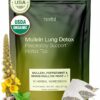 Organic Mullein Tea Lung Detox Tea for Better Lungs Respiratory Tea