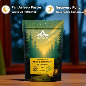 Rest & Recover Sleep Herbal Tea with Melatonin 25 Tea Bags