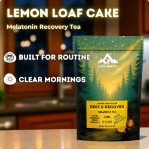 Rest & Recover Sleep Herbal Tea with Melatonin 25 Tea Bags
