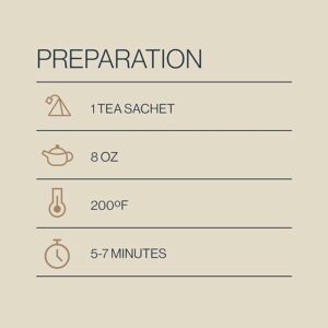 Rishi Tea Garden Party Herbal Tea Organic Caffeine Free 15 Sachet Bags