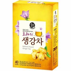 SONGWON Korean Doraji Balloon Flower Root Ginger Tea Sticks 40 Sticks