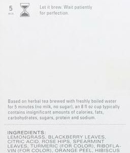 TAZO Wild Sweet Orange Tea Bags Unsweetened Herbal Tea 20 Total Bags