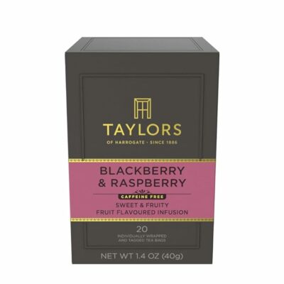Taylors of Harrogate Blackberry & Raspberry Herbal Tea 20 Tea Bags