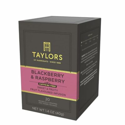 Taylors of Harrogate Blackberry & Raspberry Herbal Tea 20 Tea Bags